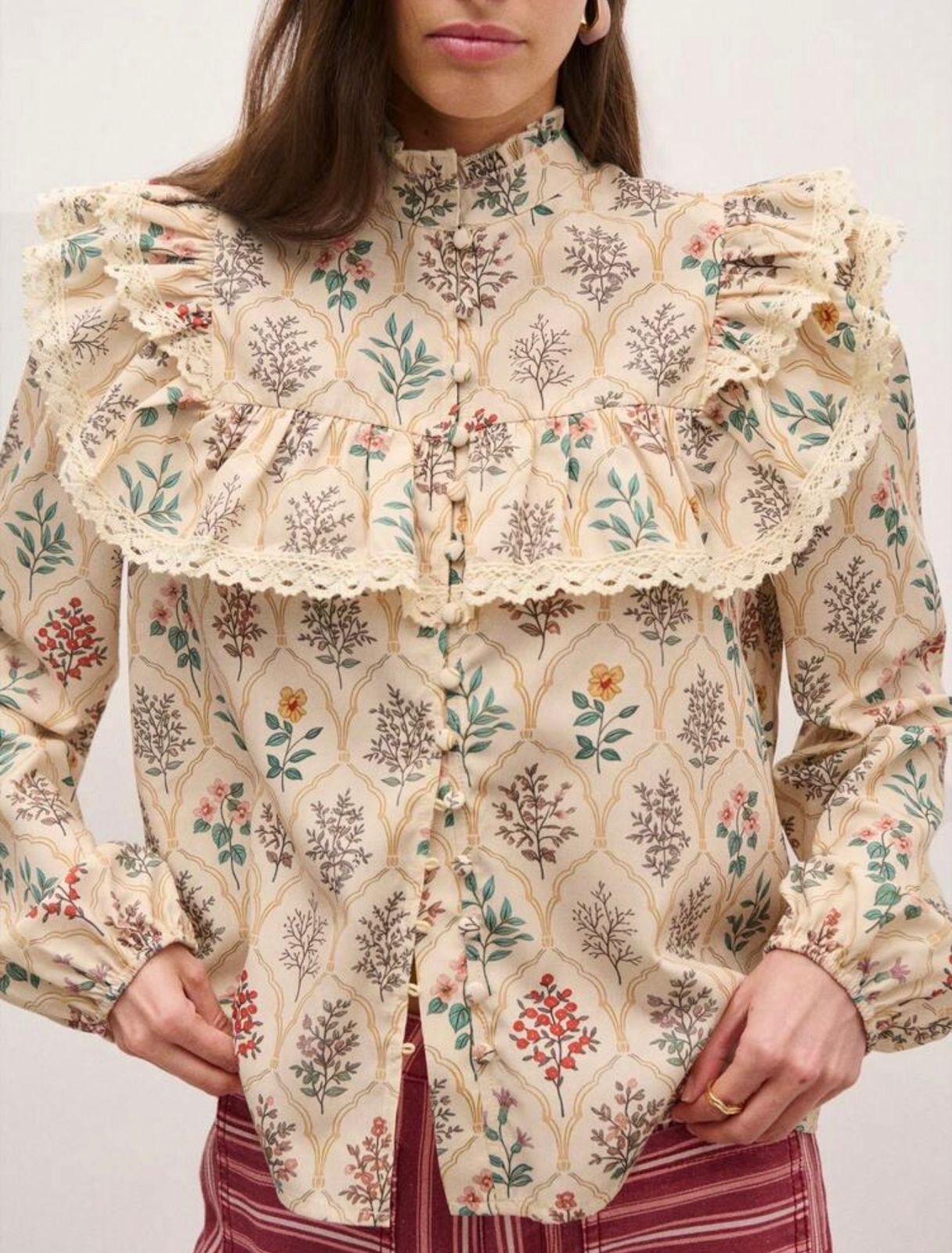 Women’s Floral Print Blose